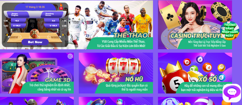 cổng game YSB66